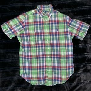 Polo Ralph Lauren Color: Green Multicolor Plaid Size: Men’s Medium